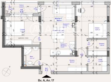 Тристаен апартамент, София, Лагера, 686912, Снимка 1