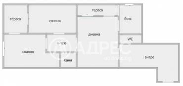 Тристаен апартамент, Стара Загора, Широк център, 699912, Снимка 1