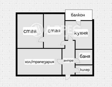 Многостаен апартамент, София, Оборище, 636913, Снимка 1