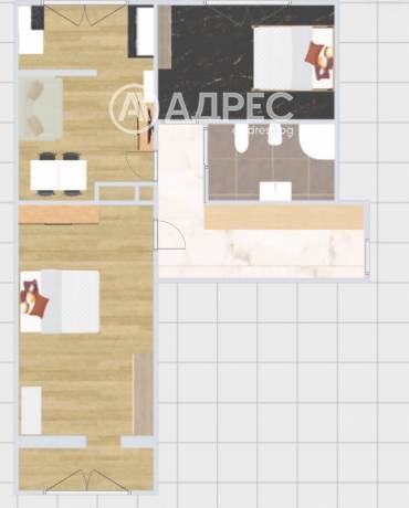 Тристаен апартамент, София, Банишора, 675919, Снимка 1