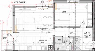 Двустаен апартамент, София, Слатина, 677919, Снимка 2