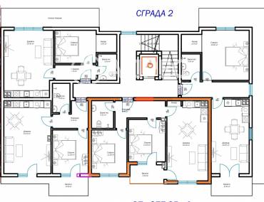 Тристаен апартамент, Варна, м-ст Пчелина, 674921, Снимка 1