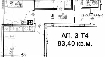 Тристаен апартамент, Варна, Център, 575922, Снимка 15