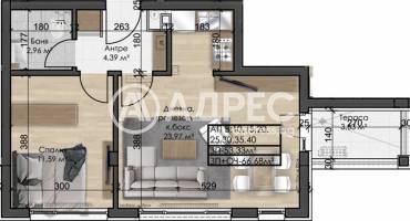 Двустаен апартамент, София, Овча купел, 684922, Снимка 1