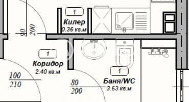 Двустаен апартамент, Варна, м-ст Пчелина, 683923, Снимка 3
