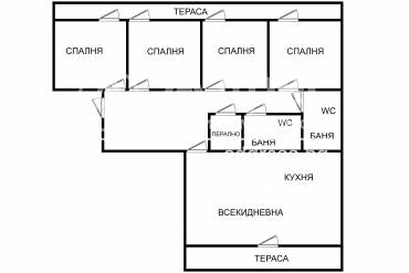 Многостаен апартамент, Варна, к.к. Св.Св. Константин и Елена, 581926, Снимка 2