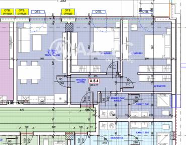 Тристаен апартамент, Русе, Здравец изток, 663927, Снимка 1