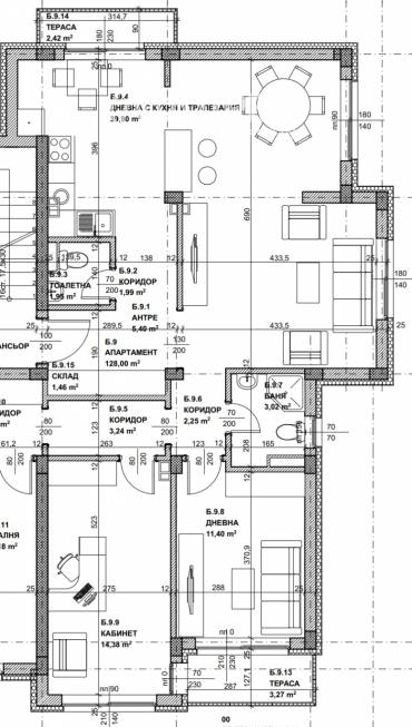 Многостаен апартамент, София, Кръстова вада, 672927, Снимка 1