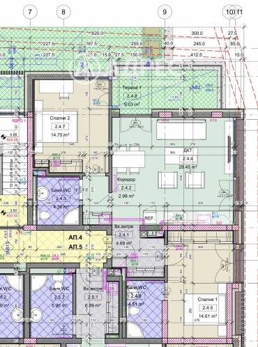 Тристаен апартамент, София, Витоша, 699928, Снимка 1