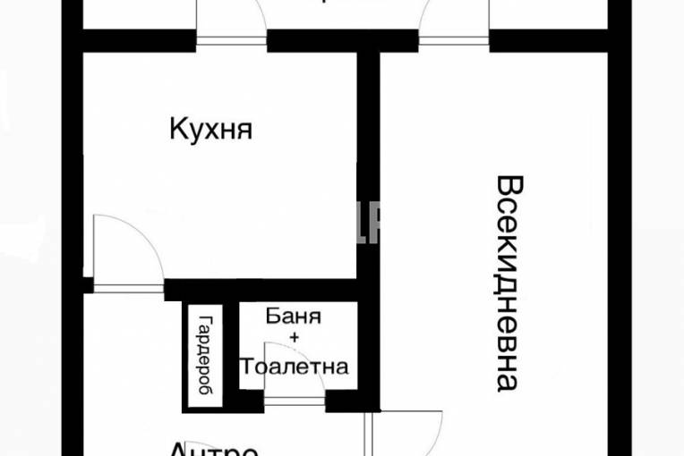 Гарсониера, Бургас, Славейков, 677929, Снимка 1