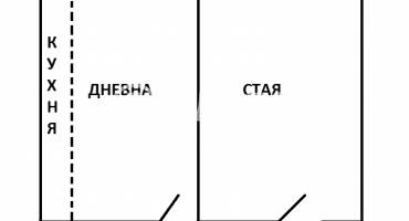 Двустаен апартамент, Варна, Гръцка махала, 683935, Снимка 1