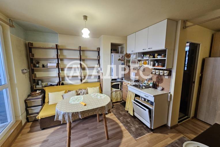 Едностаен апартамент, Стара Загора, Военен терен, 684935, Снимка 1