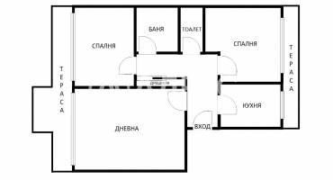Многостаен апартамент, Варна, Чайка, 673936, Снимка 2