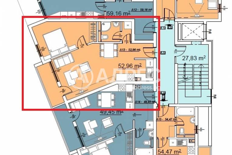 Двустаен апартамент, Равда, 636938, Снимка 10