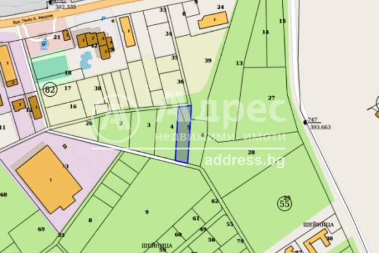 Парцел/Терен, Благоевград, Изгрев, 448939, Снимка 1