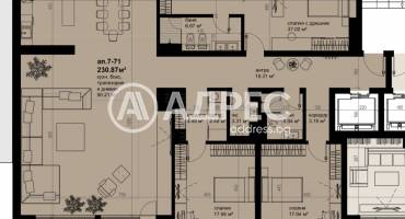 Многостаен апартамент, Бургас, Изгрев, 671941, Снимка 1