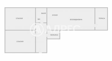 Тристаен апартамент, Варна, Виница, 686941, Снимка 1