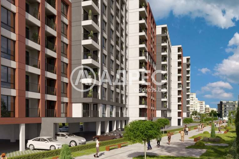 Двустаен апартамент, Варна, Кайсиева градина, 689941, Снимка 1