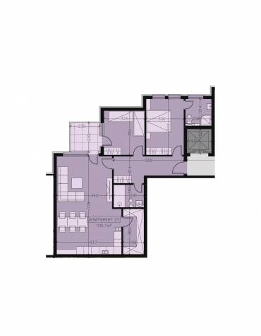 Тристаен апартамент, София, Манастирски ливади - изток, 663942, Снимка 1