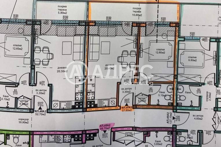 Двустаен апартамент, Пловдив, Южен, 664943, Снимка 2