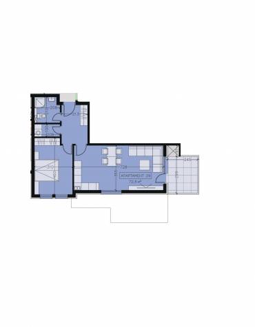 Двустаен апартамент, София, Манастирски ливади - изток, 663945, Снимка 1