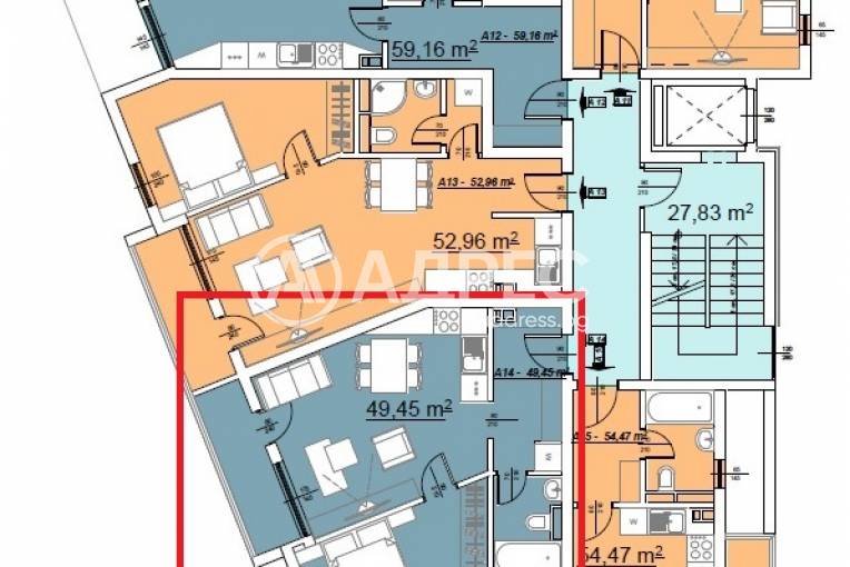 Двустаен апартамент, Равда, 636947, Снимка 10