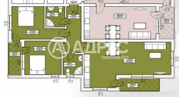 Тристаен апартамент, Благоевград, Освобождение, 671948, Снимка 1