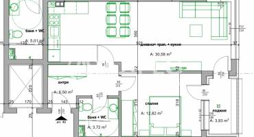 Двустаен апартамент, Бургас, Мадика, 688949, Снимка 2