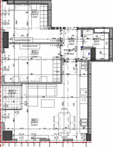 Тристаен апартамент, София, Център, 657950, Снимка 1