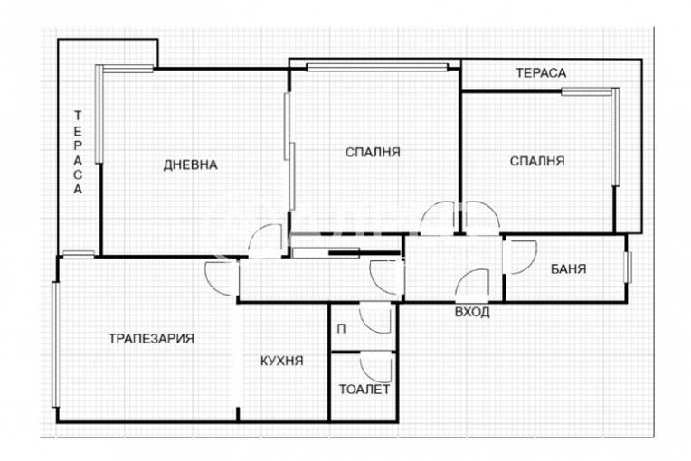 Многостаен апартамент, Варна, Общината, 695950, Снимка 1