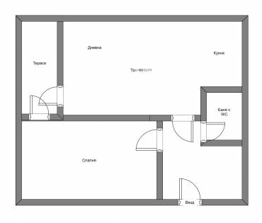 Двустаен апартамент, София, Карпузица, 686955, Снимка 1