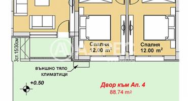 Тристаен апартамент, София, Бояна, 683956, Снимка 1