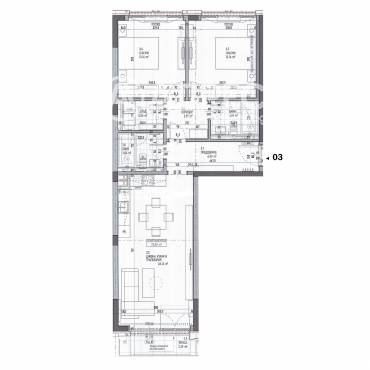 Тристаен апартамент, София, Център, 660957, Снимка 1