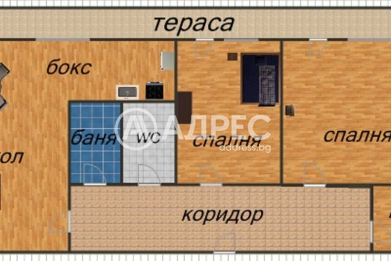 Тристаен апартамент, Варна, Младост 1, 677957, Снимка 1