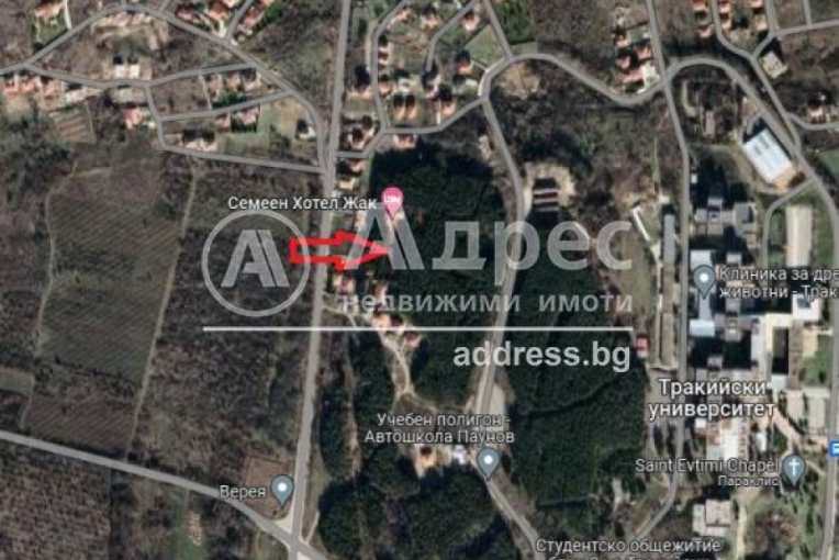Парцел/Терен, Стара Загора, Тракийски университет, 569958, Снимка 1