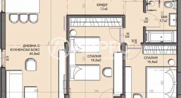 Тристаен апартамент, София, Драгалевци, 639961, Снимка 8