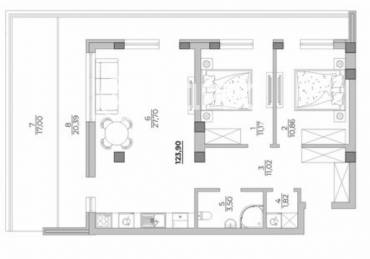 Тристаен апартамент, Варна, к.к. Чайка, 672961, Снимка 1