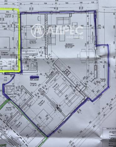 Многостаен апартамент, Пловдив, Тракия, 677961, Снимка 1