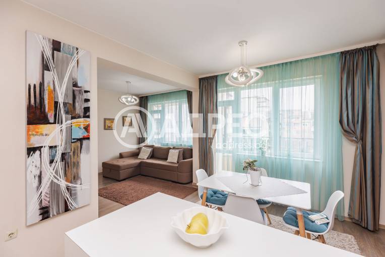 Тристаен апартамент, Варна, Гранд Мол Варна, 689961, Снимка 4