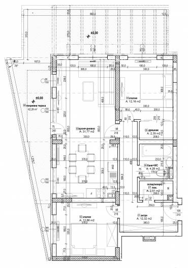 Тристаен апартамент, София, Кръстова вада, 504963, Снимка 1