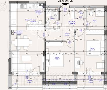 Тристаен апартамент, София, Лагера, 686963, Снимка 1