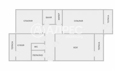 Тристаен апартамент, Варна, Възраждане 4, 694964, Снимка 1