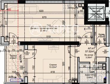 Двустаен апартамент, Стара Загора, Широк център, 590965, Снимка 1