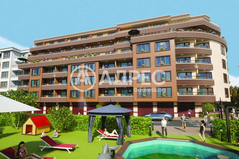 Двустаен апартамент, Поморие, Свобода, 647966, Снимка 1