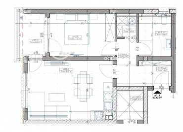 Двустаен апартамент, Варна, Владислав Варненчик, 672966, Снимка 1