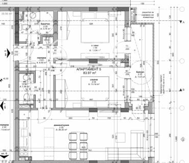 Тристаен апартамент, Бургас, Меден рудник - зона В, 677966, Снимка 1
