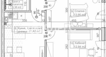 Тристаен апартамент, Варна, к.к. Слънчев ден, 676967, Снимка 2