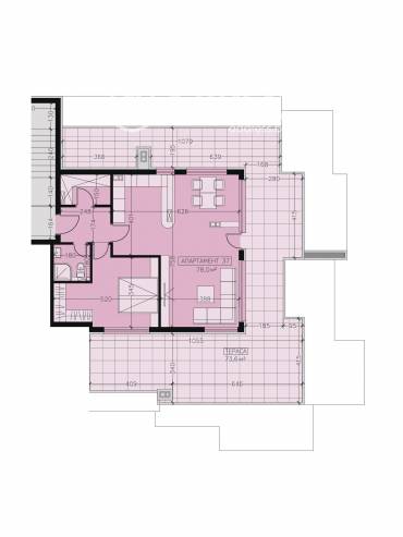 Двустаен апартамент, София, Манастирски ливади - изток, 663968, Снимка 1