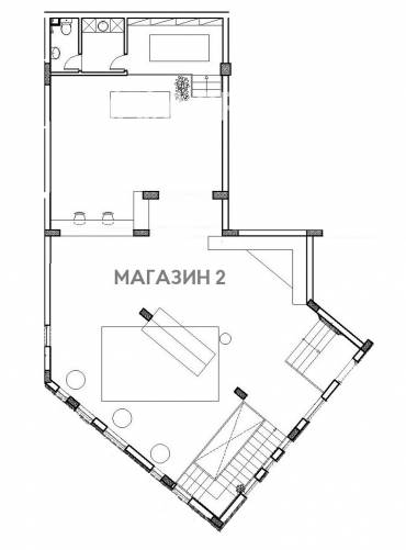 Магазин, София, Манастирски ливади - запад, 659969, Снимка 1
