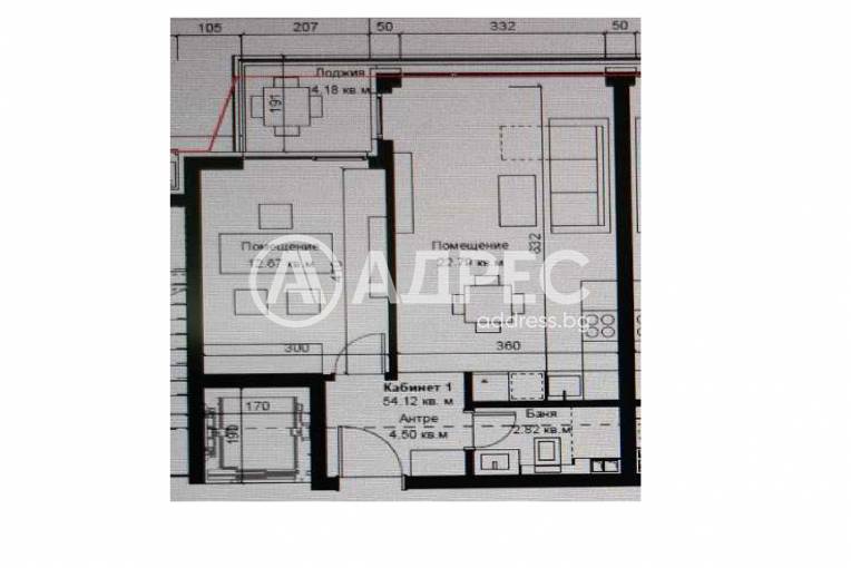 Двустаен апартамент, Варна, Център, 639972, Снимка 3